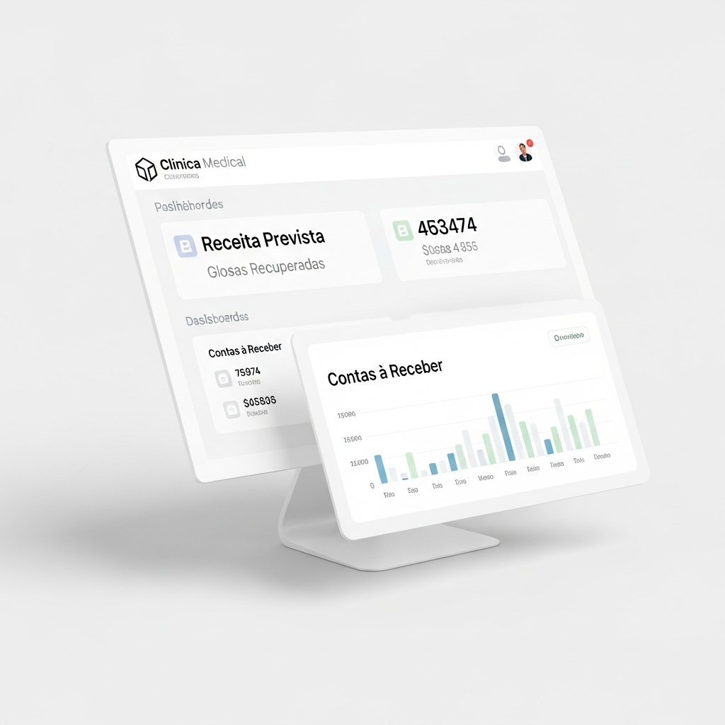 Painel Financeiro — Dashboard de gestão para clínicas